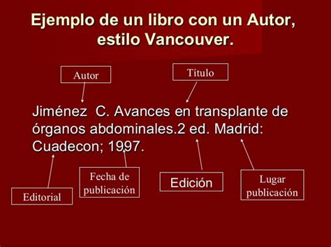 referencias en vancouver online|Generador de referencias Vancouver – Grafiati